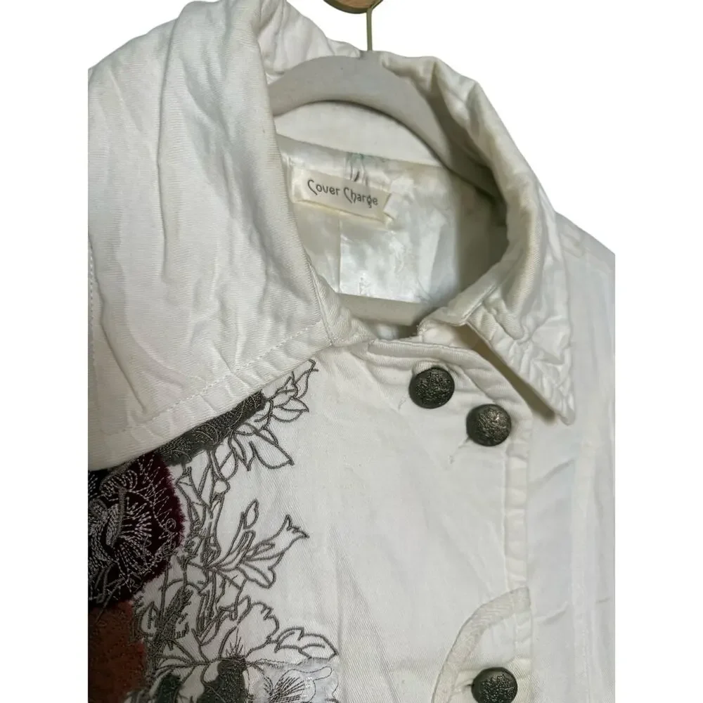 Cover Charge long floral‎ embroidered jacket - Picture 6 of 11